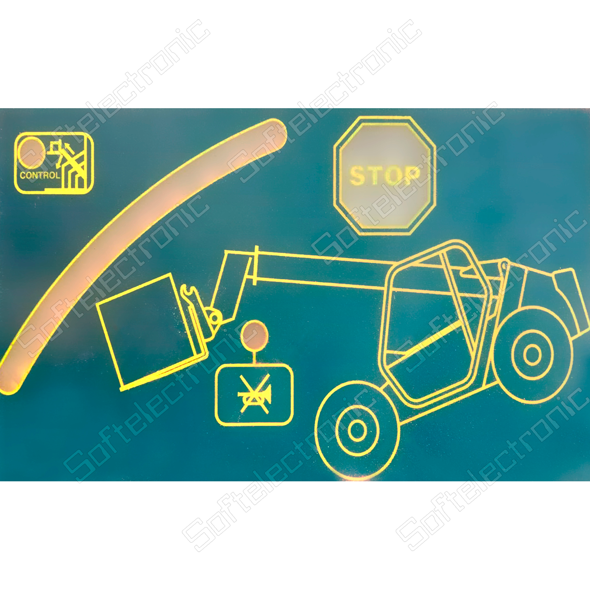 Reparación del indicador de estabilidad Bobcat T4017