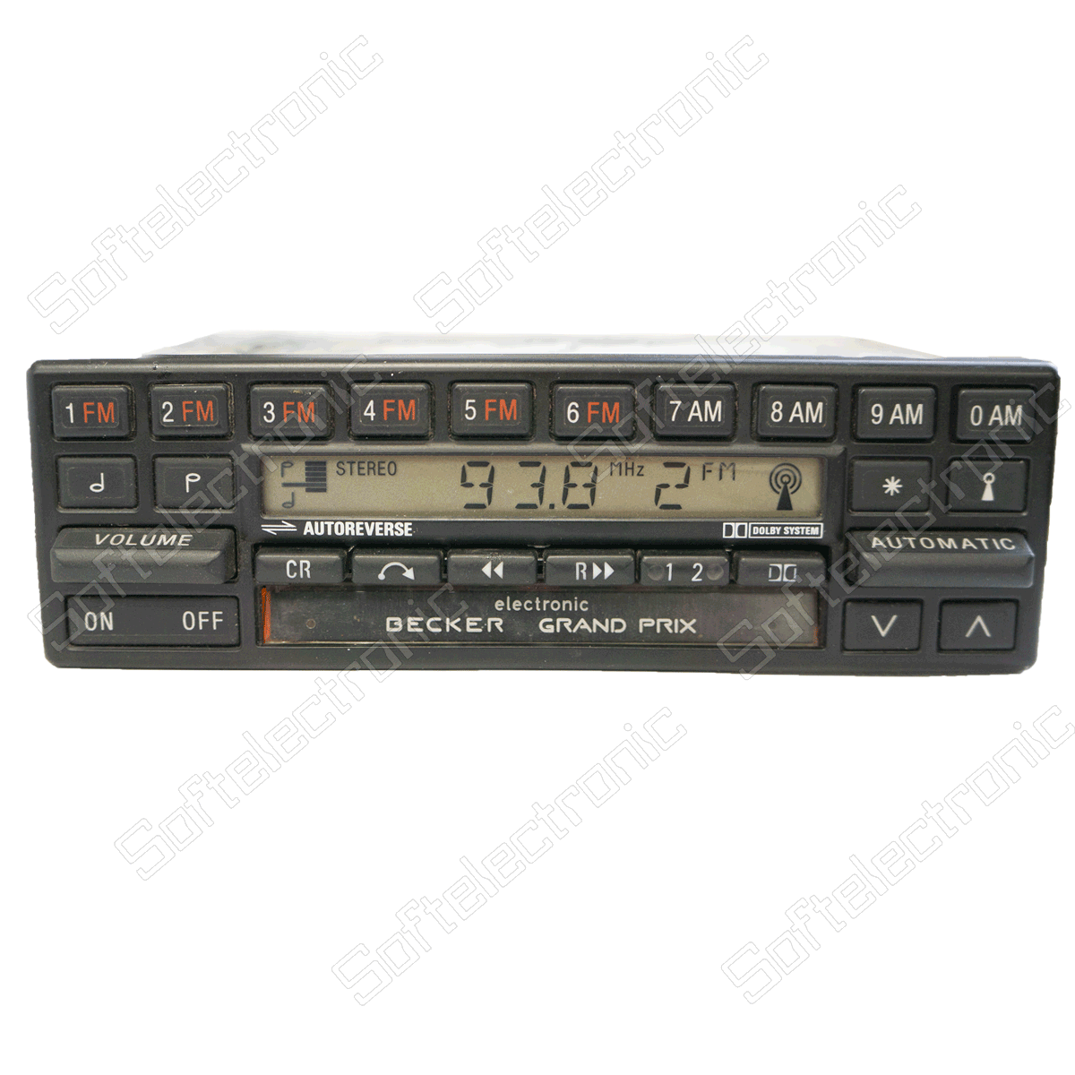 Reparatur Autoradio Becker Grand Prix 754