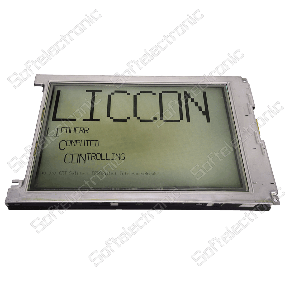 Reparación de la pantalla de la consola Liebherr Liccon