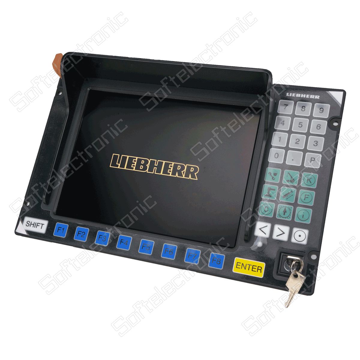 Reparación de LCD1/LCD2 en el sistema de control de grúas Liebherr Liccon