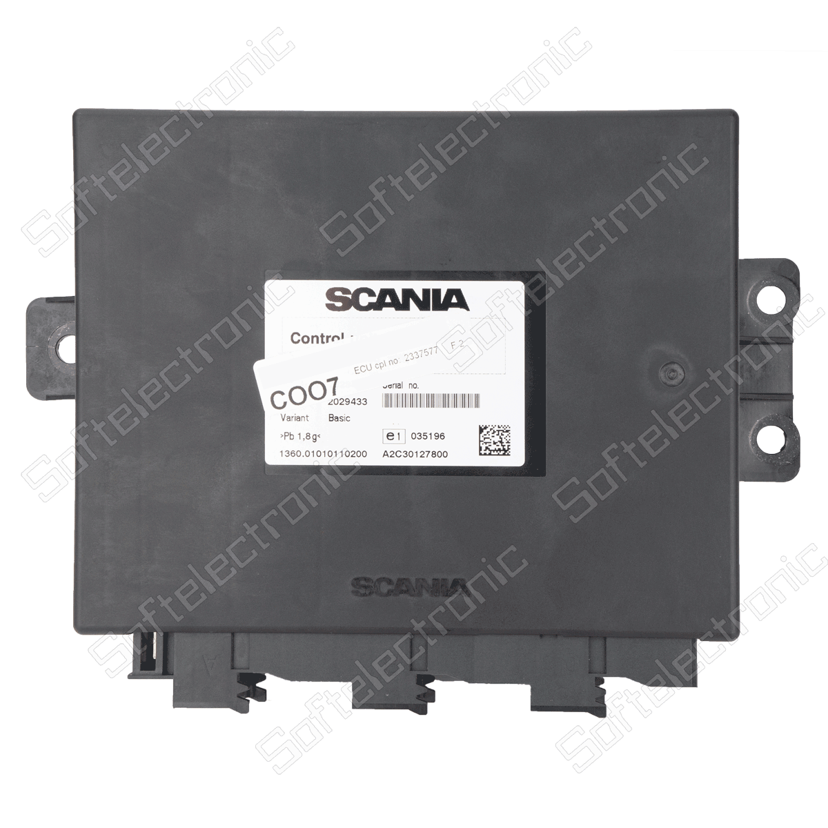 Repararea controlerului coordonator Scania C007