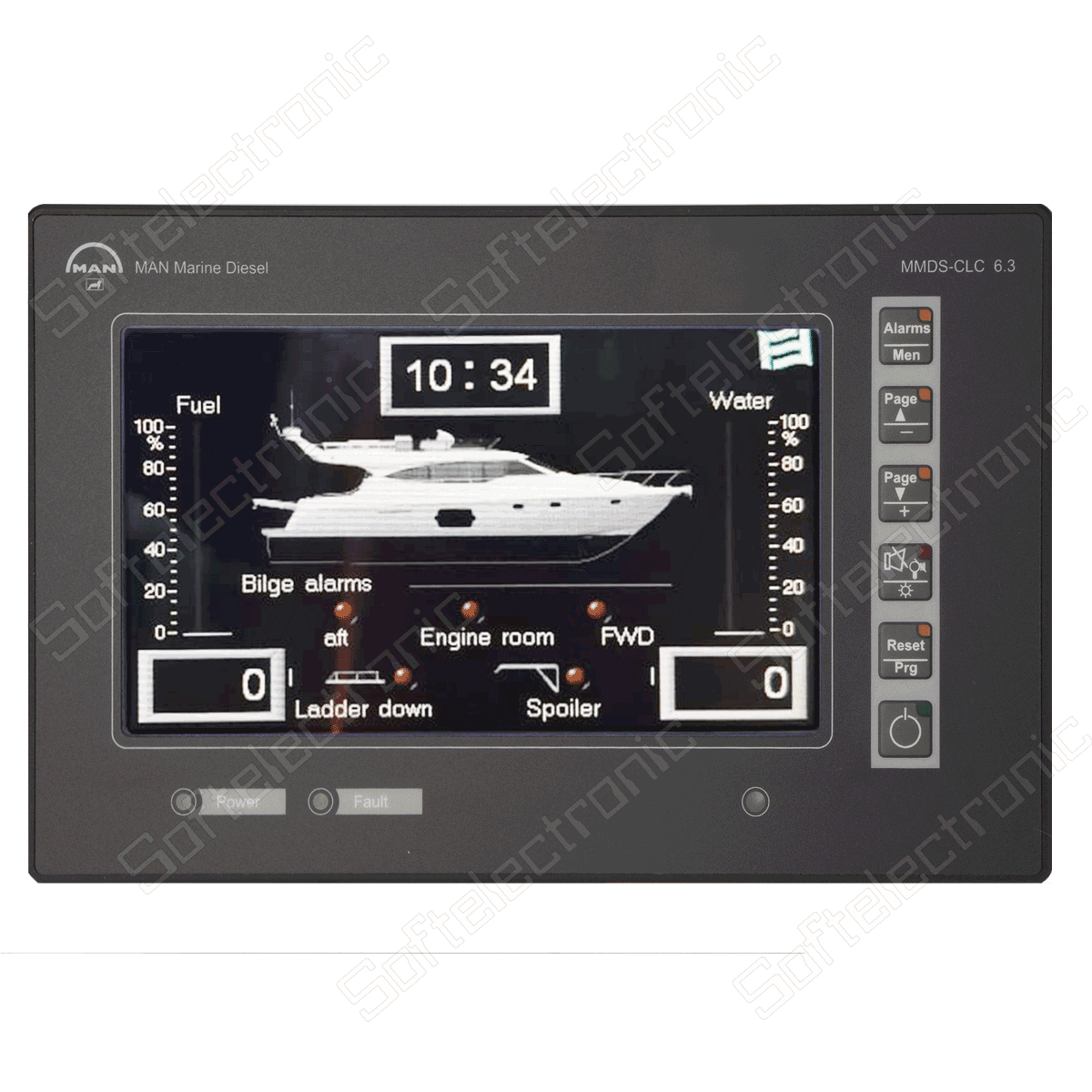 Repair of Böning Control Unit for Yachts