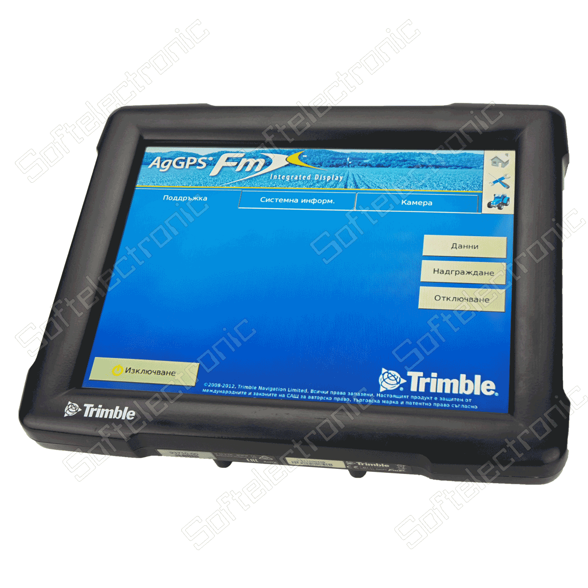 Repair of Trimble AgGPS FMX-1000 Control Panel