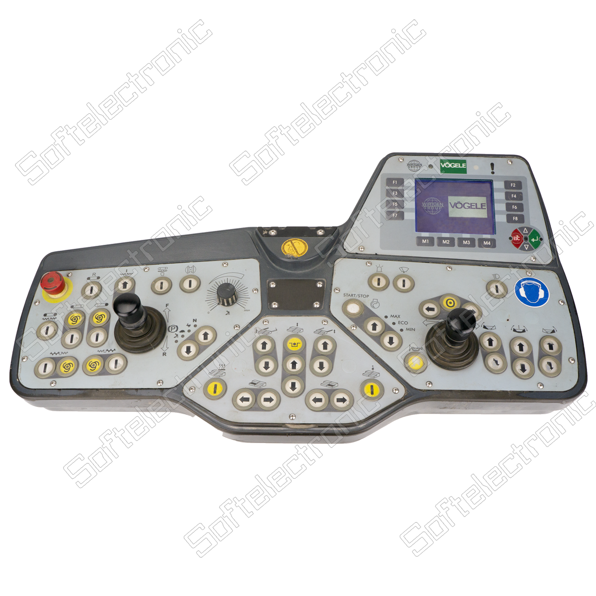 Repair of ErgoPlus Paver Operators Console Vogele Super 1600-2