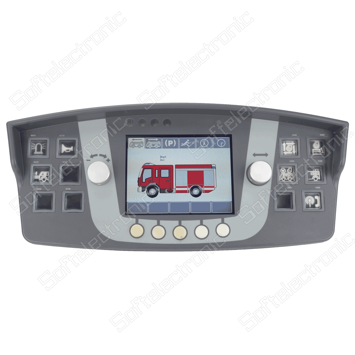 Repair of Instrument Cluster for Fire Department Truck Iveco Magirus