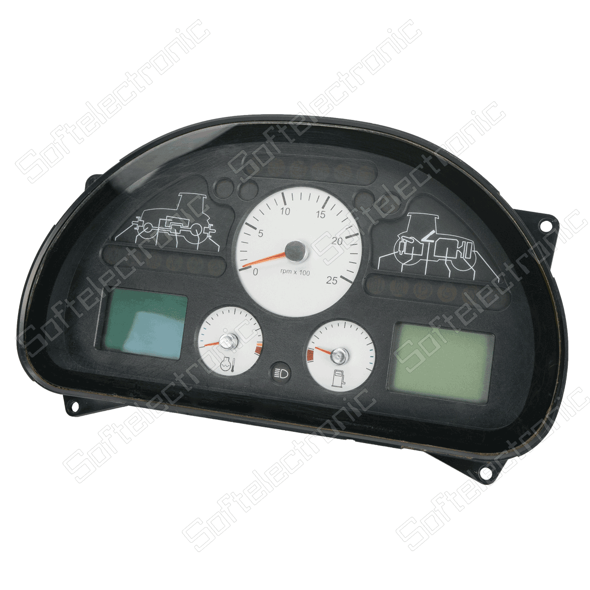 Repair of Instrument Cluster Massey Ferguson 8470