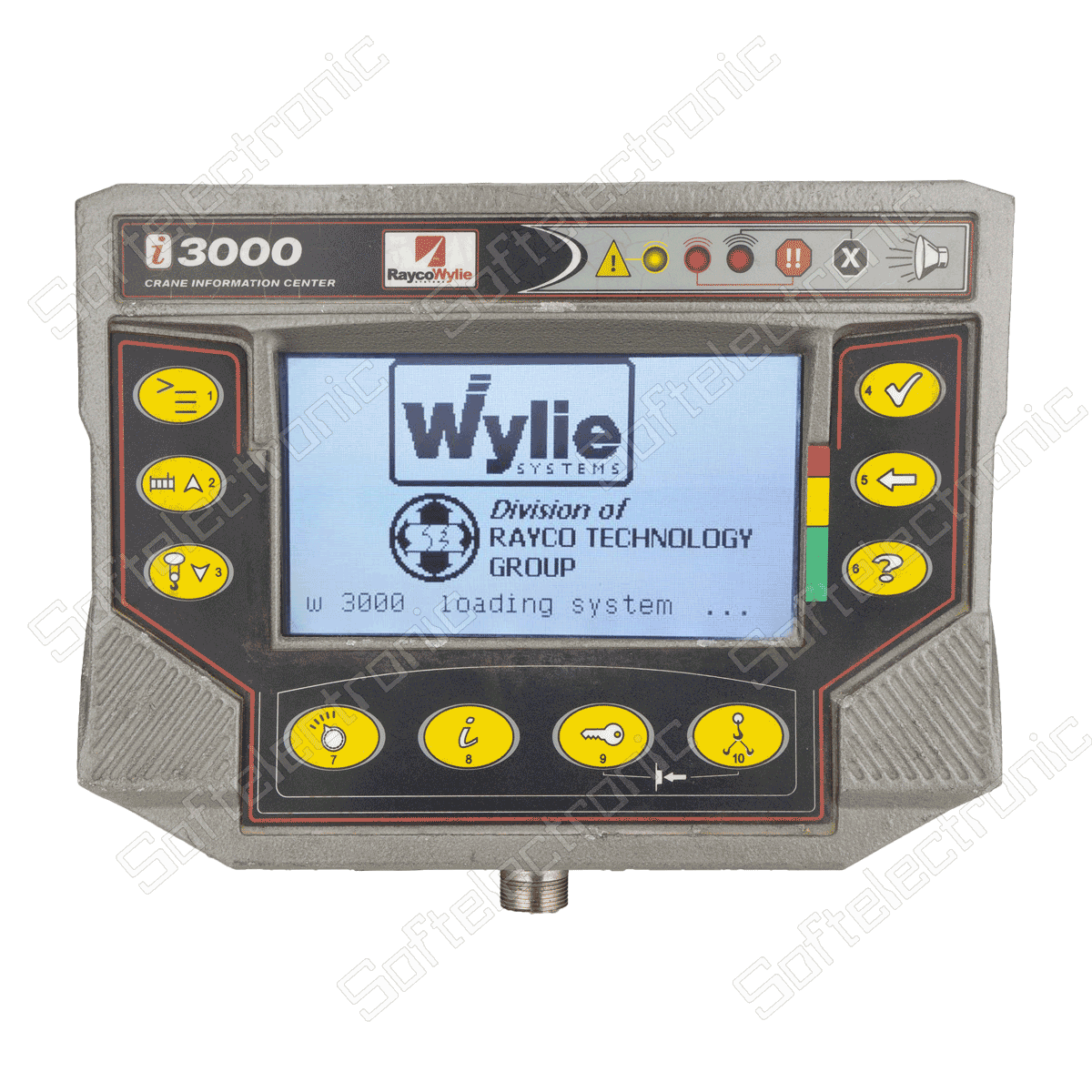 Reparación del sistema de control de grúa RaycoWylie i3000