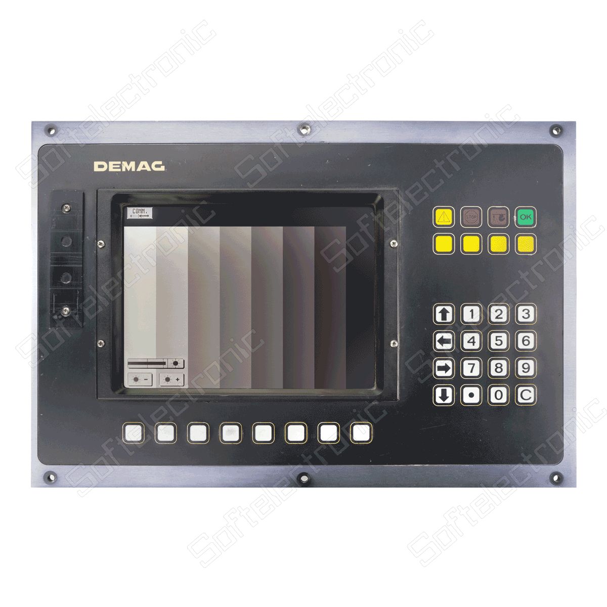 Reparación de panel de control de grúa Demag