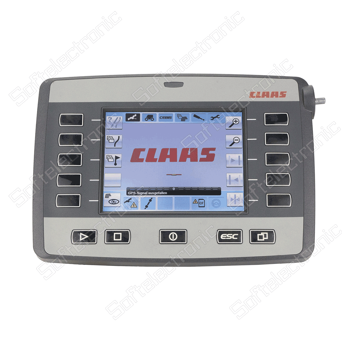 Ремонт на контролен панел Claas Cebis Mobile A050