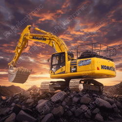 Repair of Inverter Hybrid System crawler excavator Komatsu HB36LC/HB365LC