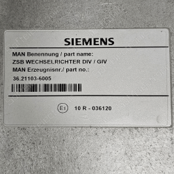 Traktionswechselrichter Siemens ELFA2 DC4-650WM-1 Reparatur für MAN und New Flyer Busse